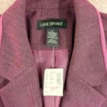 Lane Bryant NWT  Women's Purple Blazer Jacket Size 18‎ Career Business Office Photo 1