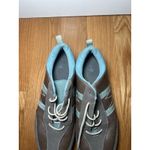 Timberland Shoes Womens Size 8.5 Gray Brown Blue Low Top Lace Up Leather Casual Photo 8