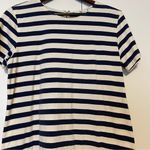 Vineyard Vines  Women’s Short Sleeved Navy Striped Dress Medium Photo 1