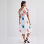 Anthropologie Plenty by Tracy Reese One-Shoulder Maxi Dress Embroidered Floral Size L New w/Tag $258 Photo 5