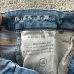 American Eagle  Outfitters Light Blue Distressed Super High Rise Skinny Jeans Photo 7