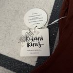 Kulani Kinis  Long Cropped Espresso Ribbed Top Photo 2