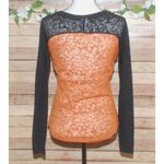 G3 For Her Ladies Texas Longhorns 83 Burn Out Tee Shirt Top Size S Long Sleeve Orange Photo 5