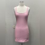 Amanda Uprichard New! Margot Faux-Leather Sleeveless Minidress Pink Small $228 Photo 5