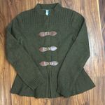 Anthropologie Sparrow buckle front classic sweater. Photo 0