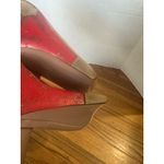 Christian Louboutin  Beige Patent Leather Wedge Pumps Iconic Elegance, Minor Wear Photo 13