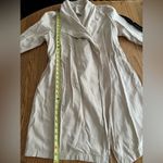 Ophelia Roe  Belted Open Front Jacket Size Medium Lightweight Long Sleeve Photo 7