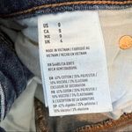 American Eagle  high rise mini dark wash zip sides blue denim skirt size 0 Photo 8