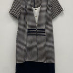 Lisa Jo Vintage white panel and navy blue bottom Photo 0