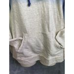 Maurice's Women Ombre Dip Dye V Neck Long Sleeve Hoodie Sweatshirt Top Size M Photo 1