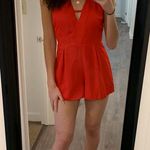 Sienna Sky Red Romper Photo 0