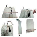 Bebe Womans Skinny Pants Sz 27 Mint Green NWT Photo 7