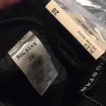 Big star NWT Women's Size 28x30 Alex Mid-Rise Skinny Jeans- Dark Moss Green Photo 7