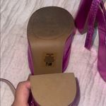 Soda  Women's Metallic Pink Platform Sandals Photo 2