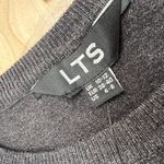 Long Tall Sally Colorblock Crewneck Long Sleeve Sweater Gray Black Size 6 Photo 10