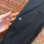 Lululemon BLACK MESH ZIP POCKET ATHLETIC CROP LEGGINGS RUN Photo 4