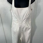 ASOS Design Denim Fitted White Pantsuit Size 4 EUC Photo 2