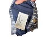 American Eagle Blue‎ White Striped Embroidered Eyelet Button Front Maxi Skirt M Blue Size M Photo 8