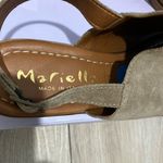 Mariella made in Italy Brown Suede Women's Sandals NWOT Size 6.5 Photo 2