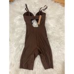 SKIMS  Size XXS Deep Plunge Shapewear Mid Thigh Bodysuit Cocoa brown nwt Photo 3