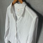 Xirena Shirt Size M White Button Down Long Sleeve Cotton Modern Size M Photo 4