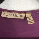 Notations Vintage Y2K Babydoll Top Y2K 2000s Glam Coquette Soft Girl Purple Medium Photo 2
