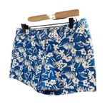 Land’ N Sea‎ Blue Floral Chino Shorts Size 6 Photo 2
