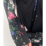 Carolina Herrera Floral Print Crossover Cutout Puff Sleeve Maxi Dress Gown 2 NWD Photo 11