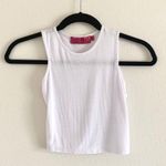 Boo Hoo White Crop Tank Photo 1