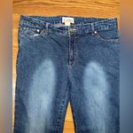 Funky Vintage 90s B. Cool Italian Made Bling Cuff Jeans! Blue Size 14 Photo 2