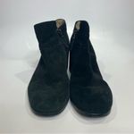 Franco Sarto  black suede ankle boots block heel women’s size 8.5 business casual Photo 1