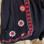 Divided  black embroidery shorts size 10 Photo 1