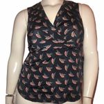 Attention  feather print blouse Photo 0