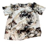 Vera Wang Simply Vera Floral Print Women's Top Photo 1