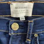 McGuire Denim MCGUIRE Newton Splatter Skinny‎ Jeans in Dark Wash Blue Size US 25 Photo 10
