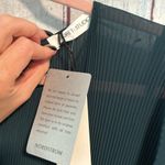 NWT Floret Studios Pleated Long Sleeve Mini Dress Green Size XL Photo 6