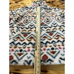 Eddie Bauer  Fleece Pullover Jacket Women Large Aztec Southwestern‎ Outerwear Photo 7