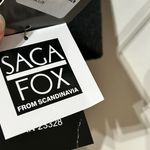 NWT Forecastor of Boston platinum Wool and Saga Fox coat Black Size 10 Photo 2