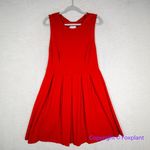 Hutch  Anthropologie Bow Back Tomato‎ Red Dress, XXL Photo 2
