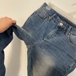Chico's  sz 00 So Slimming Girlfriend Ankle Jeans Medium Wash Cropped Crop FITS 2 Photo 6