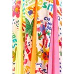 Farm Rio 💕💕 White Good Vibes Maxi Dress Floral Tropical Print XS NWT Photo 9