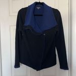 Lilla P Blue Sweater Jacket Size M Photo 2