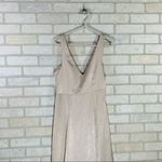 Show Me Your Mumu NWT Jenn Maxi Dress in Show Me the Ring Crisp Size L Photo 4