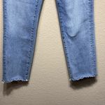 Driftwood Women's  Light Wash Meg Classic Fit Raw Hem Cropped Jeans 26 Button Fly Photo 5