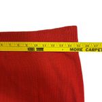 Career Image Knit Skirt Button Back Career Casual‎ Red Skirt L Size L Photo 5