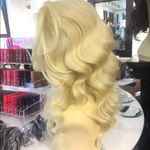 blonde wig sale human hair Blende Wavy 613 Wig Photo 1