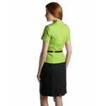 Tahari New! ASL Women's 2-Piece Linen-Blend Belted Skirt Suit Green Black 16 Photo 1