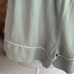 ZARA  Sage Green Drawstring Sleep Pajama Shorts NWT S Photo 9