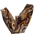 May pink Women's Swirl Pattern Leggings Multicolor Casual Photo 0