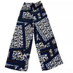 ZARA Printed Pants Blue/Brown Set(Size Top
Medium/ Bottom Small) Photo 3